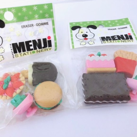 NEW Stationary Erasers and Notebook - Picture 2 of 2